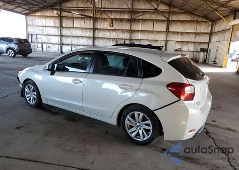 2015 Subaru Impreza Premium z USA, uszkodzony, nr VIN JF1GPAC67F8296117